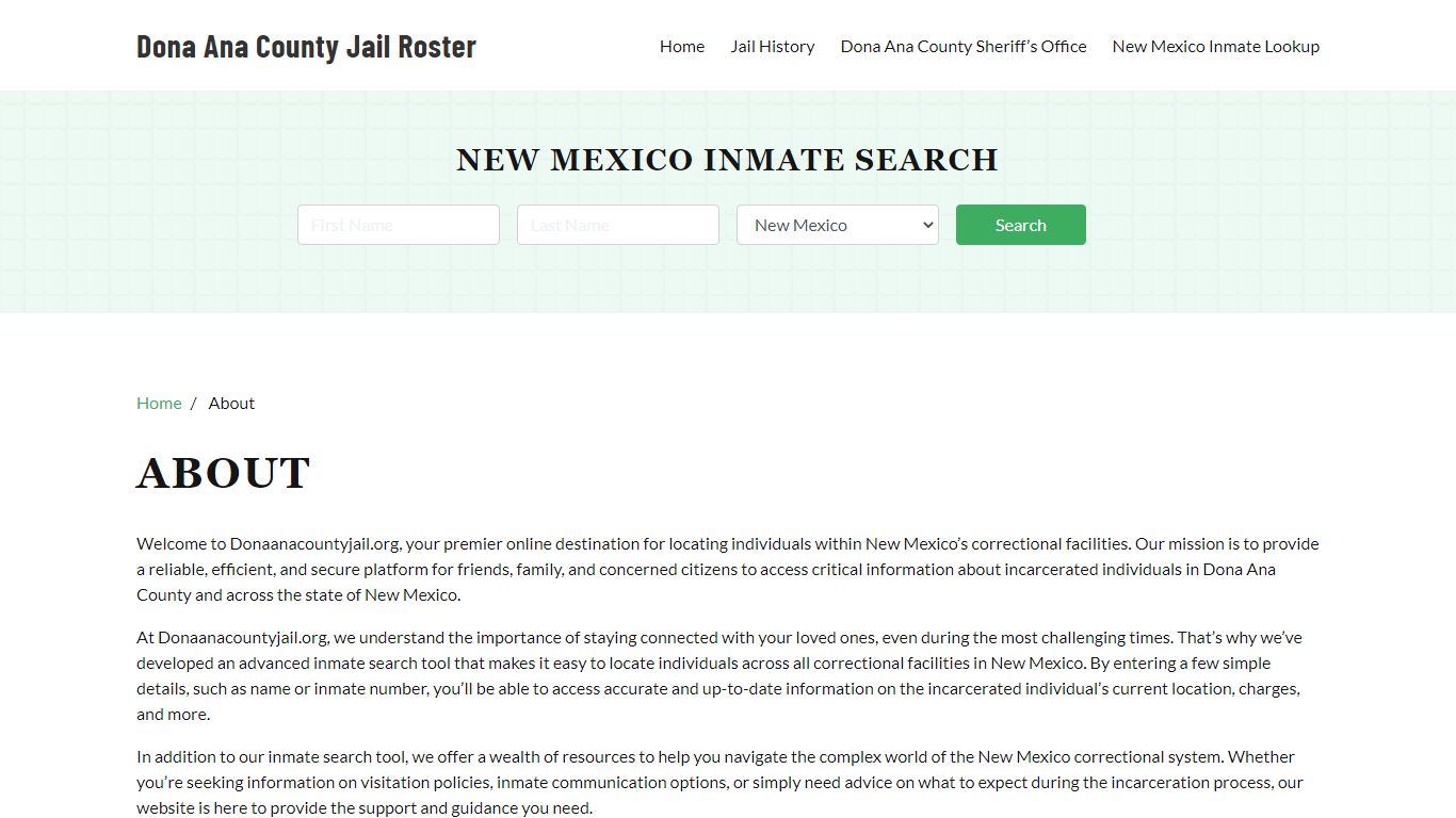 About - donaanacountyjail.org
